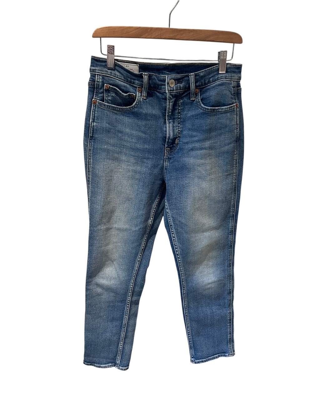 Gap Vintage Slim High Rise Denim Jeans Blue Size 8 Waist‎ 29